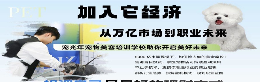 宠光年宠物美容师职业培训学校轮播3