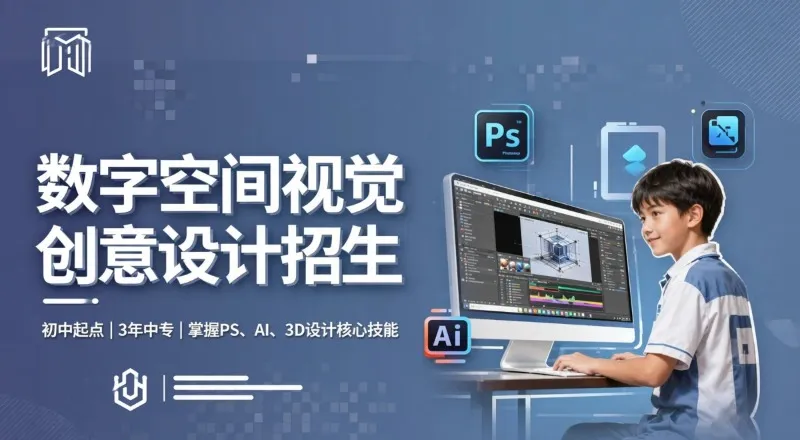 广告设计专业初中起点3年中专招生简章