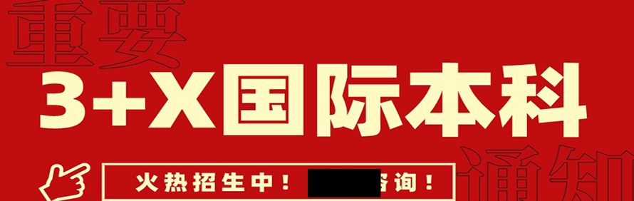 广州美术学院城市学院3+X本硕国际留学