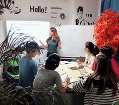 上海露茜英语培训中心环境
