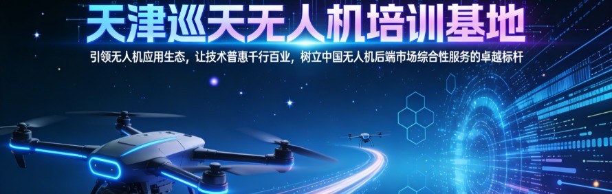 天津巡天无人机培训基地轮播1