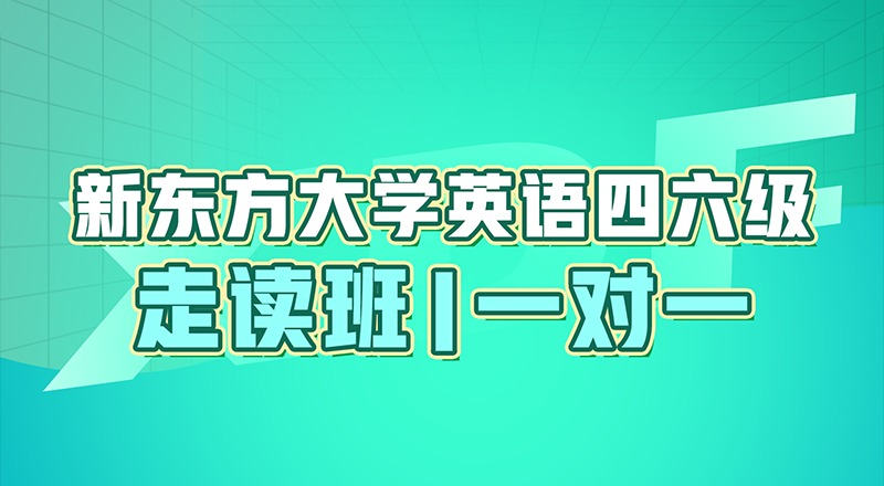 长沙大学英语四六级1V1辅导走读班