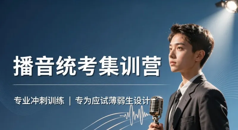 播音统考课程专业集训营