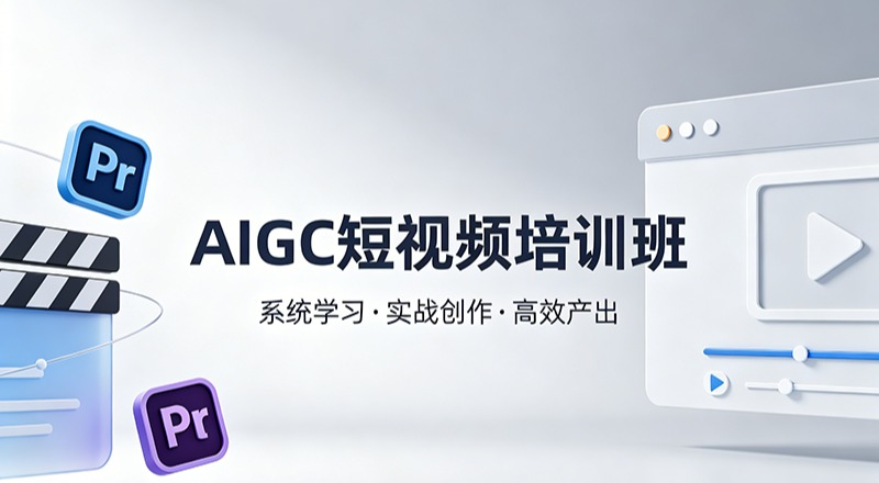 网课:AIGC短视频培训班