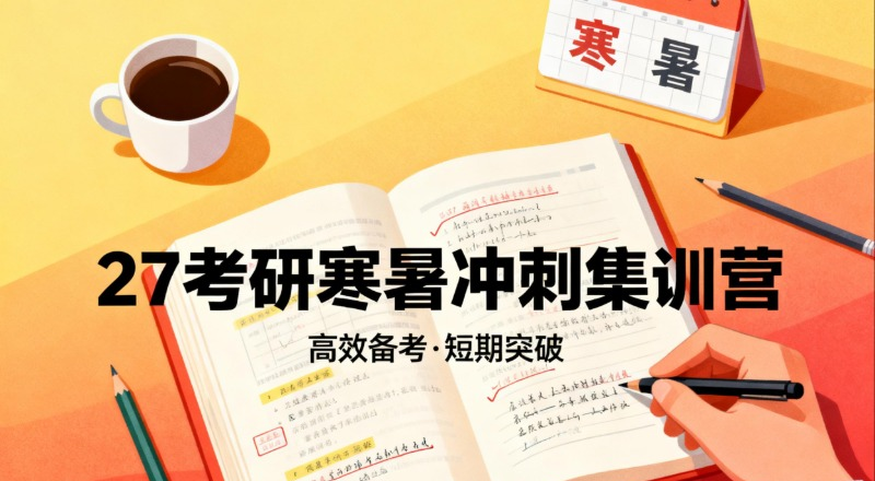 沈阳27考研寒暑冲刺集训营