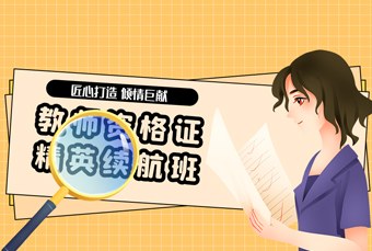 线上幼/小教师资格证辅导精英续航班