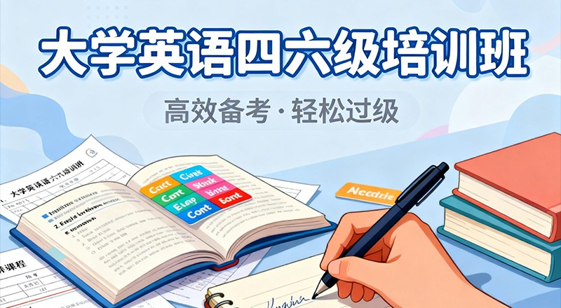 沈阳大学英语四六级走读培训班