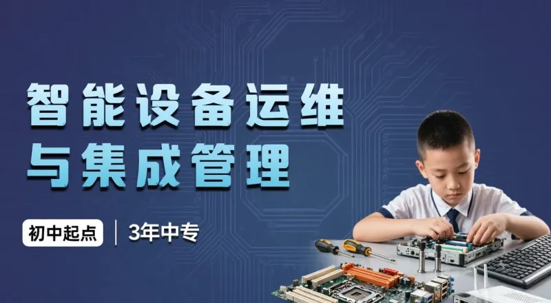 计算机与办公设备维修专业初中起点3年中专招生简章